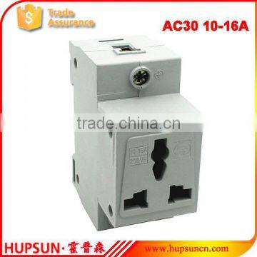 AC30 250VAC 10A 16A 2P Grounding Promotion Electrical Plug Socket photo-4