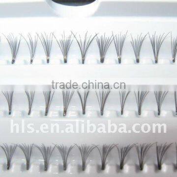 hand made top quality flare eyelash extension in stock