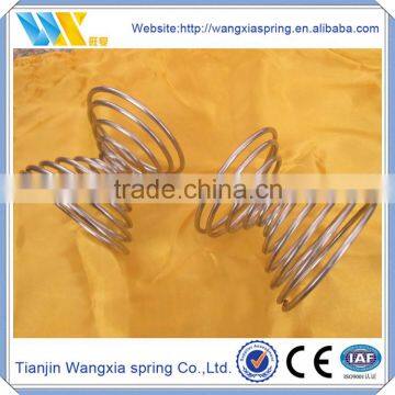 Round steel volute spring