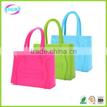 silicone jelly tote bag