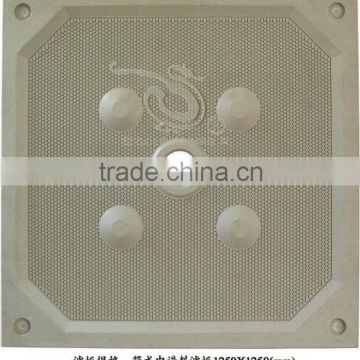 recessed filter plate