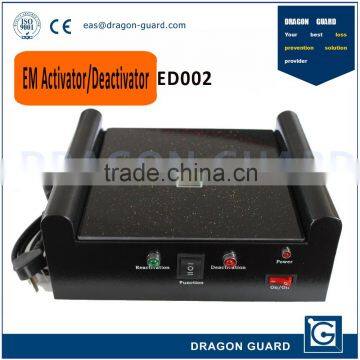 Electromagnetic deactivator books detection EM maganetic strips deactivator