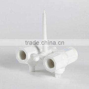 GLD High Quality Brand New Compression Lever Handle Plastic Ball Valve Fitting Double Ferrule photo-2