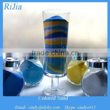 artificial colored sand for decoration