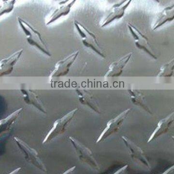 Aluminum tread sheet for car