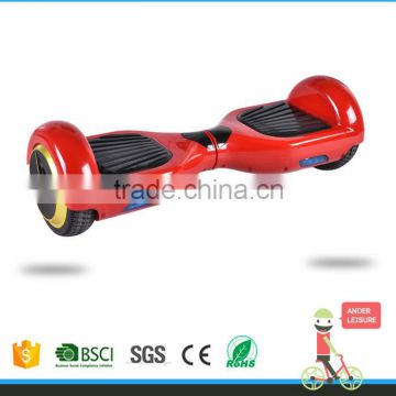 Ander leisure products CO,.ltd 2 wheel balancing electric scooter electric scoote red colour