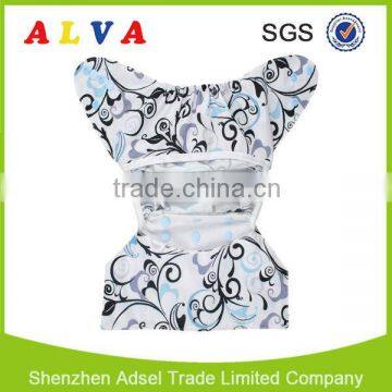 2015 Alva new patterns reusable washable diapers for babies