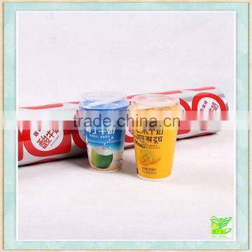 Aluminum foil sealing lid film for chocolate packaging