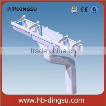 Plastic PVC Rain Gutter System for Construction