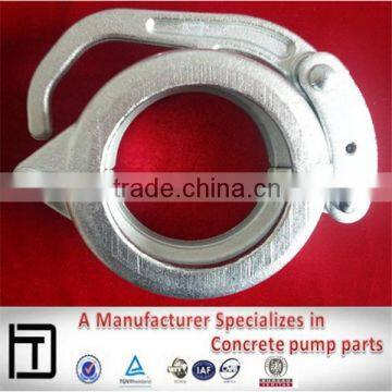 Forging Heavy Concrete Pipe Clamp DN125 Concrete pump Snap Clamp