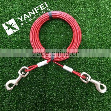 Yanfei Rigging Four Paws Dog Tie-Out Cable for Puppies/Medium Dogs