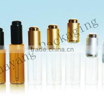 tube-type bottle little glass bottle, tester glass bottle with spray