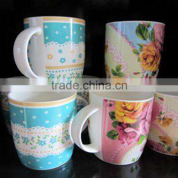 high quality 8oz porcelain coffee cups