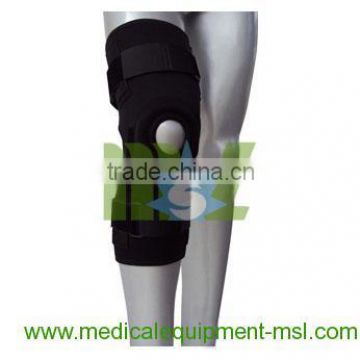 Metal hinged orthopedic knee pads - MSLKB03