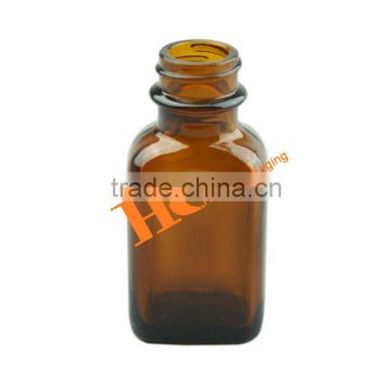 Amber Square Glass Bottle Medical Use Glass Bottle pharmaceutical bottle