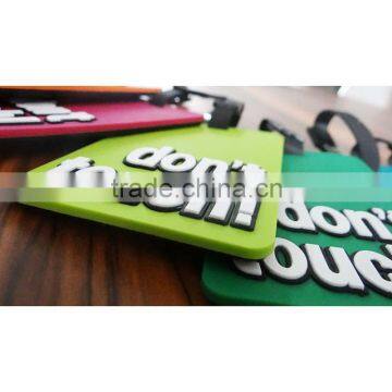 Plastic Products Factory Munufacture Strange Things Red Luggage Tags Name Bag Tags Design