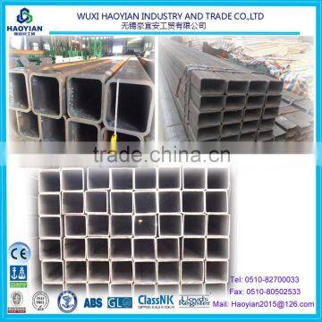 With seamless steel tube bridge 20Mn2 steel square pipe