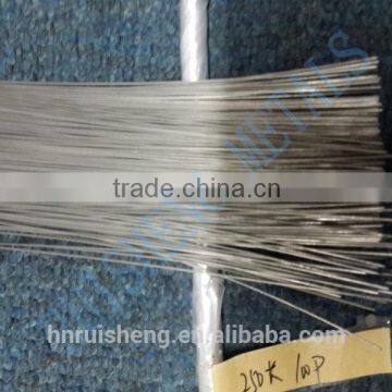 straight tungsten wire