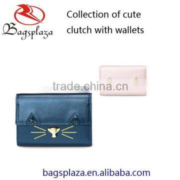 MK183 Online shop china PU wallet to important cat cute clutch wallet ladies wallet wholesale