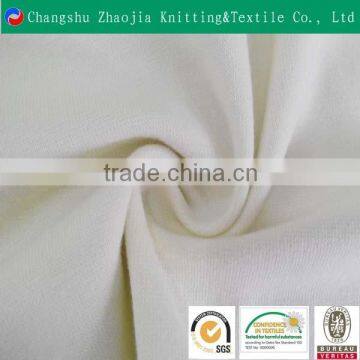 Changshu wholesale cotton rib knit fabric for thread pregnant women baby clothing fabric