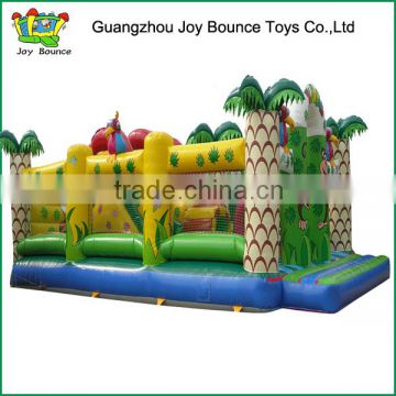 kids inflatable jumping house,monkey inflatable jumping park,jungle animals jumping castle for sale