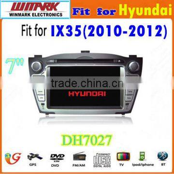 7 inch 2 din car DVD player for Hyundai IX35 with radio GPS bluetooth SD USB DVD HD1080P PIP 3G etc DH7027