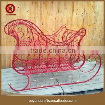 Reliable quality christmas iron decorative sleigh