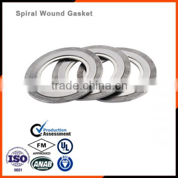 high temperature resistant 316 SS spiral wound gasket basic type for seal ring