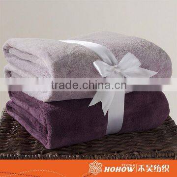 Cheap Natural 100% polyester blanket