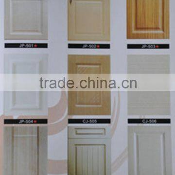 customized pvc door panel for kitchen cabinet