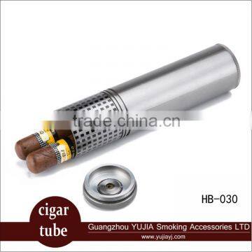 Portable Aluminum Cuba Cigar Tube Cigar Case Cigar Humidor Wholesale