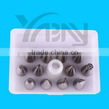 26pcs Stainless Steel Cake Decorating Nozzles Pastry Tips