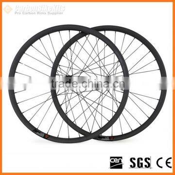 Toray T700 CarbonBikeKits BAM650-35 carbon MTB wheelset 35mm wide carbon wheels for mtb bike