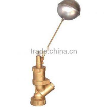 brass flanged floating ball valve with strainer,brass floating valve with ball, floating ball valve