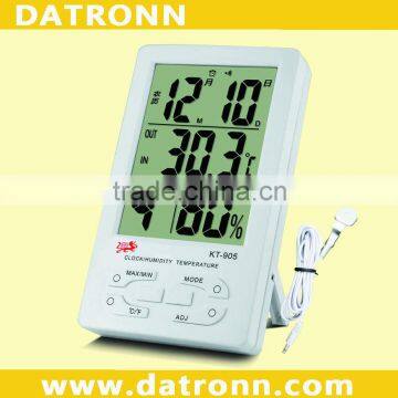 KT905 alarm digital thermometer and hygrometer