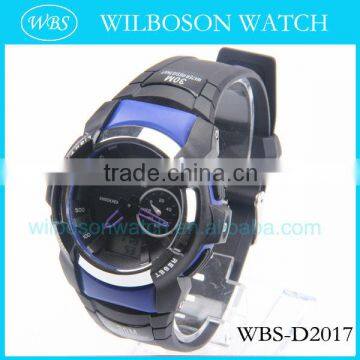 Promotional digital analog watch chinese digital movement