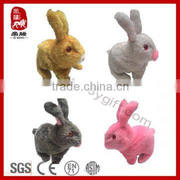 Stuffed plush electronic toy rabbit