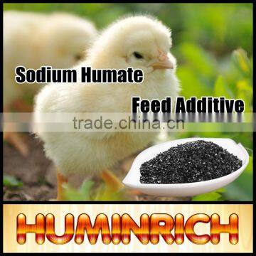 Huminrich Shenyang Sodium Humic Acid Powder Animal Feed Additives