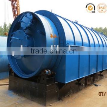 65% oil extraction plastic recycling to diesel plant with CE ISO