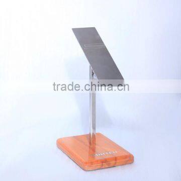 Metal shoe display stand