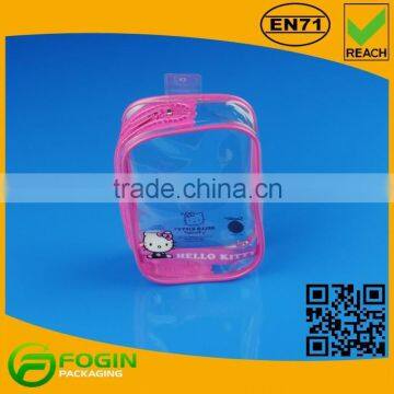 Clear Pvc Zipper Bag With Piping photo-4