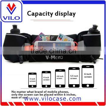 Multifunction Waist Bag Running Trangle Pouch With Water Bottle Holder photo-6