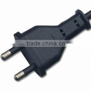 ac power cord 2pin plug for India market