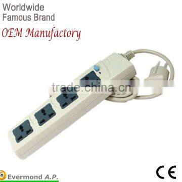 4-7 ways 20A 110-240V Universal Sockets Extension
