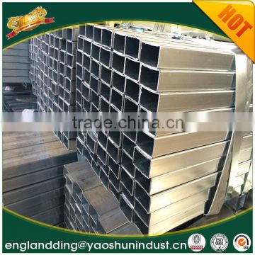 thick pre galvanized square tube