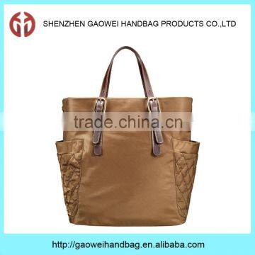 Newest high quality fashionable cheap nylon handbags shopping bag GW865