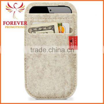 New Design Felt Wool 6 Phone Case With Custommized Label