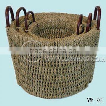 Sea-grass Baskets Storage Hamper