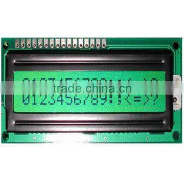 STN gray 16x2 character lcd module without backlight