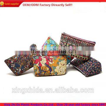 Quality print large cosmetic bag